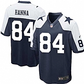 Nike Men & Women & Youth Cowboys #84 Hanna Thanksgiving Navy Blue Team Color Game Jersey,baseball caps,new era cap wholesale,wholesale hats